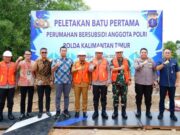Polda Kaltim Gelar Peletakan Batu Pertama Perumahan Polri di Balikpapan