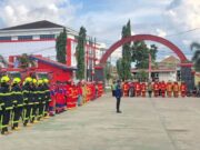 Disdamkarmatan Kukar Gelar Apel Kesiapsiagaan Menjelang Ramadan