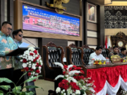 Sekda Kukar H. Sunggono Hadiri Penetapan Bupati-Wakil Bupati Terpilih