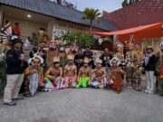 Tim Kesenian Dispar Kukar Tampil di Obelix Sea View Yogyakarta