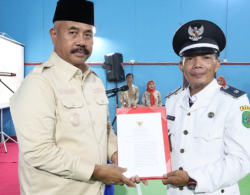 Wahyu Eka Trisnawan Sebagai Pj Desa Sungai Mariam