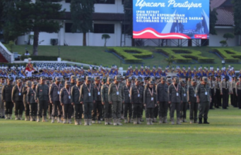 Bupati dan Wakil Bupati Kukar Terima Lencana Asta Brata, Bhinneka Nara Eka Bhakti