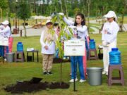 Seruni Kabinet Merah Putih Tanam Harapan untuk Ibu Kota Nusantara