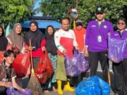Warga Solok Api Darat Samboja Lakukan “Jogging Sampah”