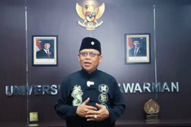 Rektor Universitas Mulawarman, Prof. Dr. Ir. Abdunnur