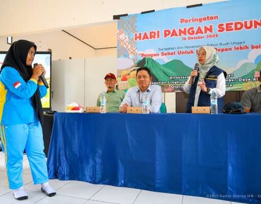 Murid SMKN 6 PPU Antusias Ikuti Hari Pangan Sedunia di IKN