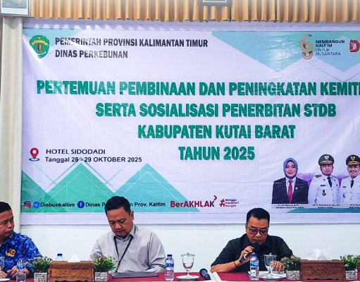 Disbun Kaltim Tegaskan Pengawasan Kuat Wajib Diterapkan